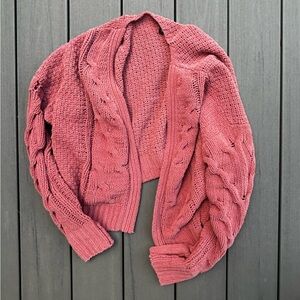 Pink Knit Sweater